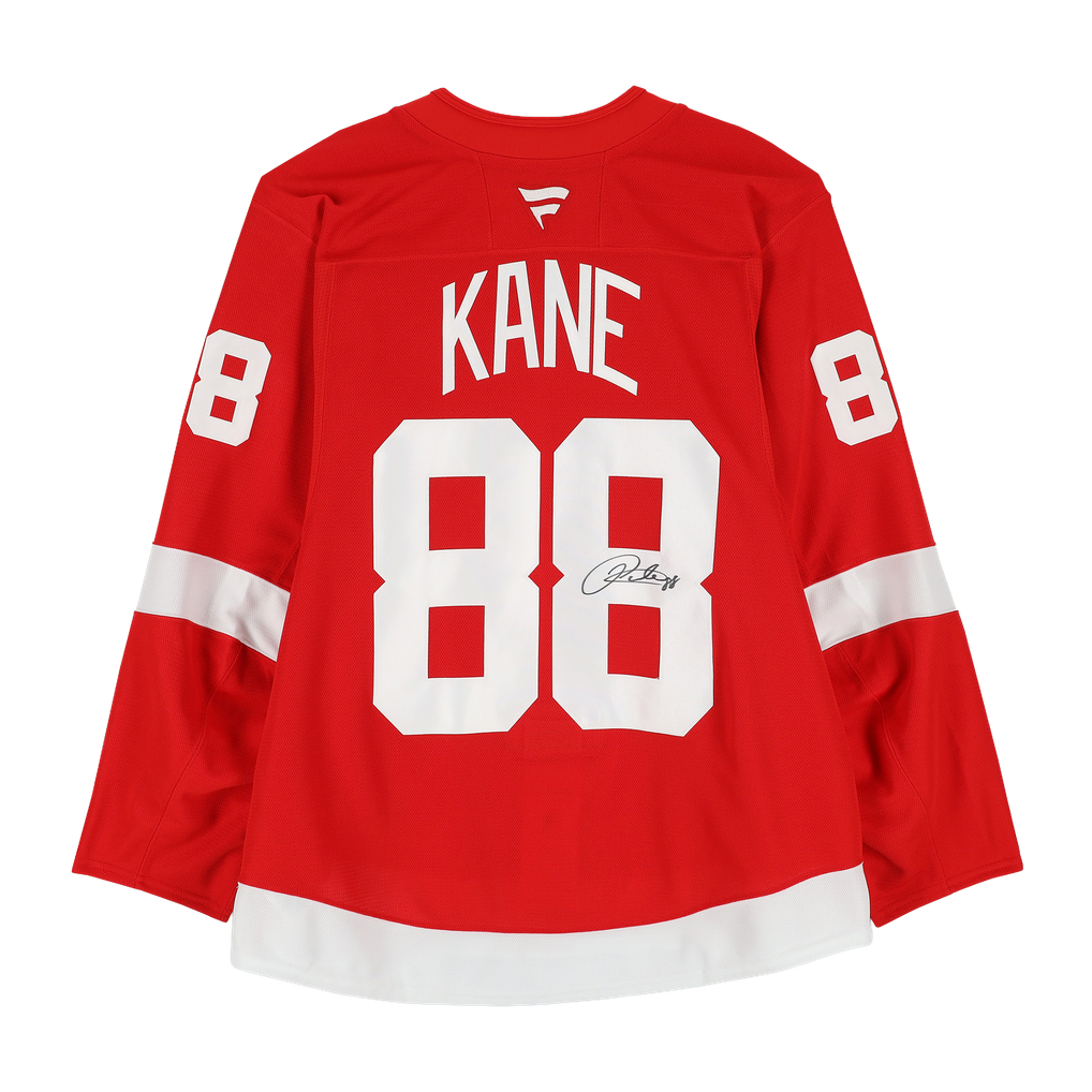 Patrick Kane Detroit Red Wings Autographed Fanatics Authentic Red Fanatics Authentic Pro Jersey