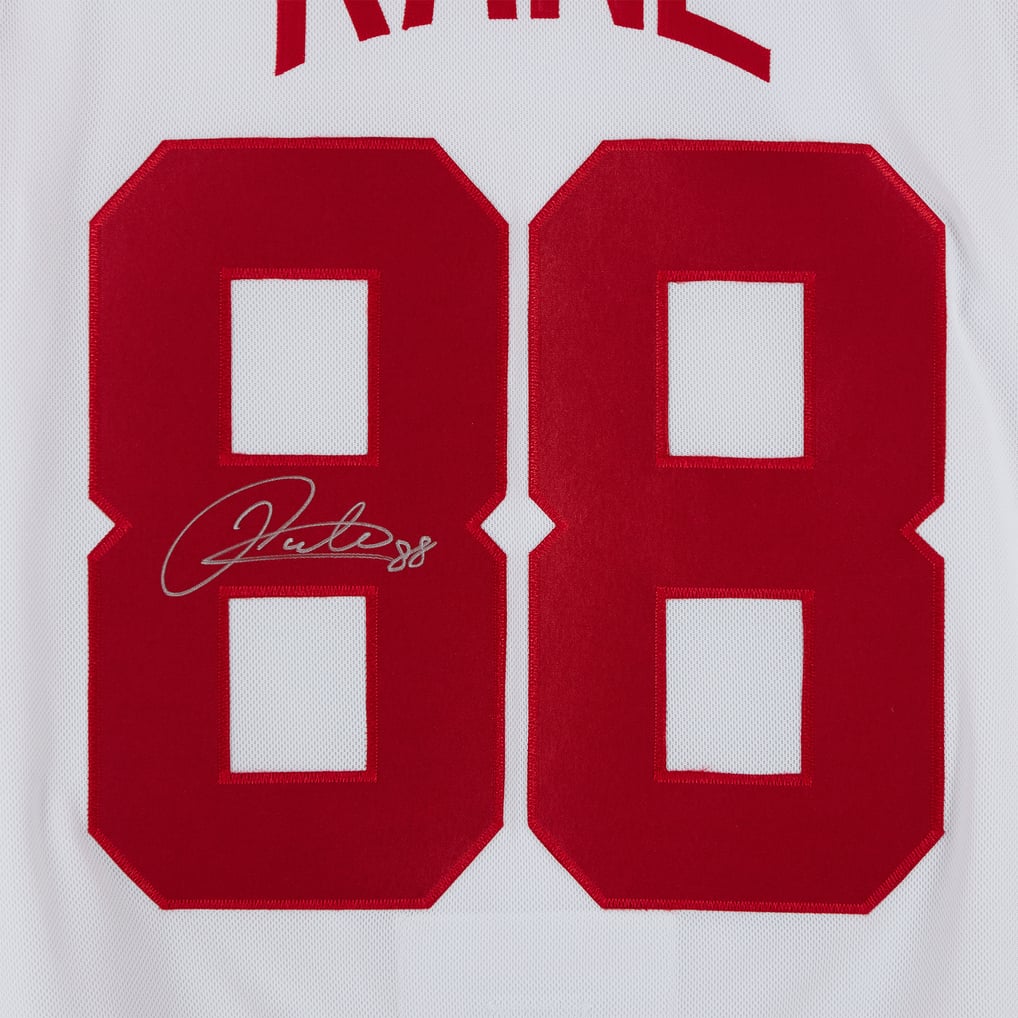 Patrick Kane Detroit Red Wings Autographed Fanatics Authentic White Fanatics Premium Jersey