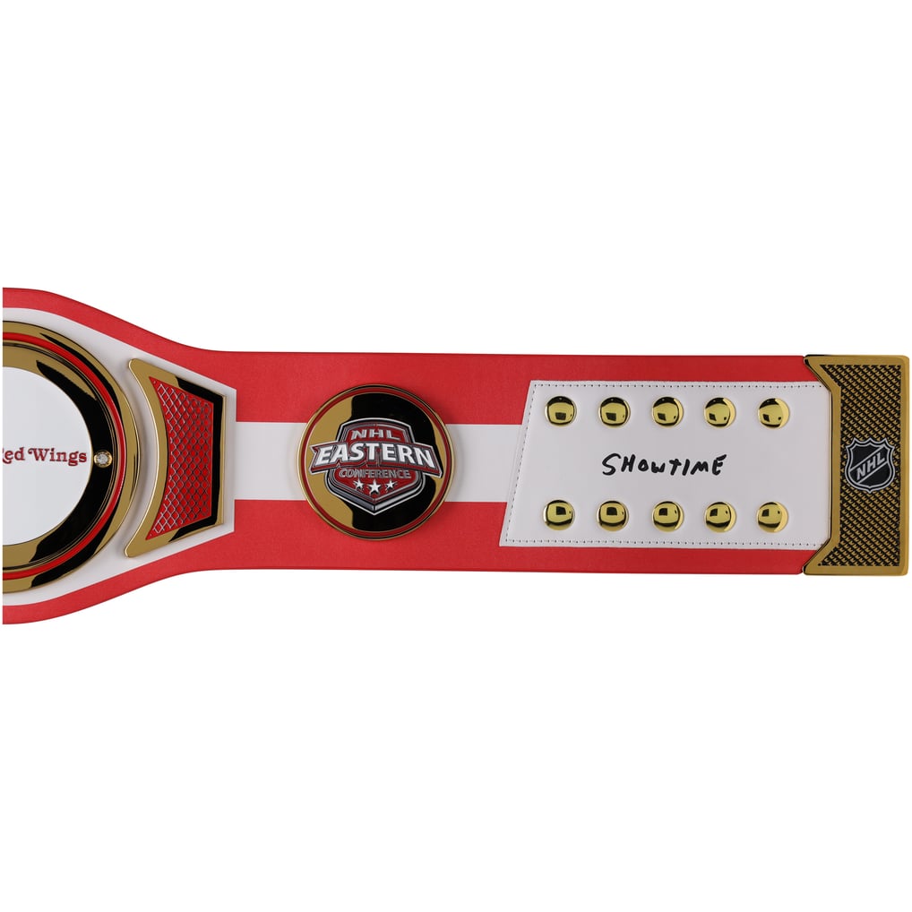 Ceinture de titre WWE Legacy signée par Patrick Kane des Red Wings de Détroit (Fanatics Authentic) avec inscription « Showtime » - Édition limitée à 5 exemplaires