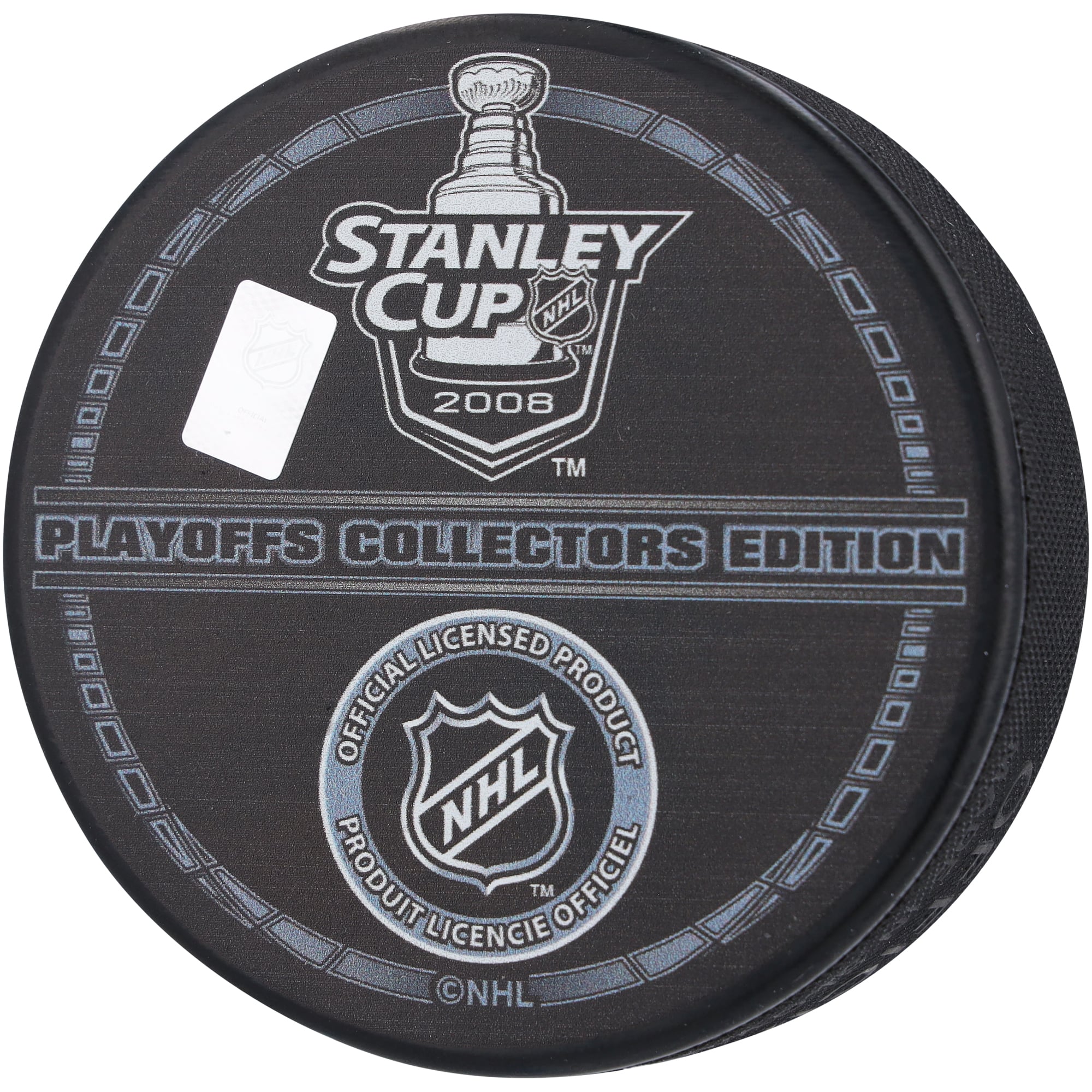 Pavel Datsyuk Detroit Red Wings Autographed 2008 Stanley Cup Champions Logo Hockey Puck