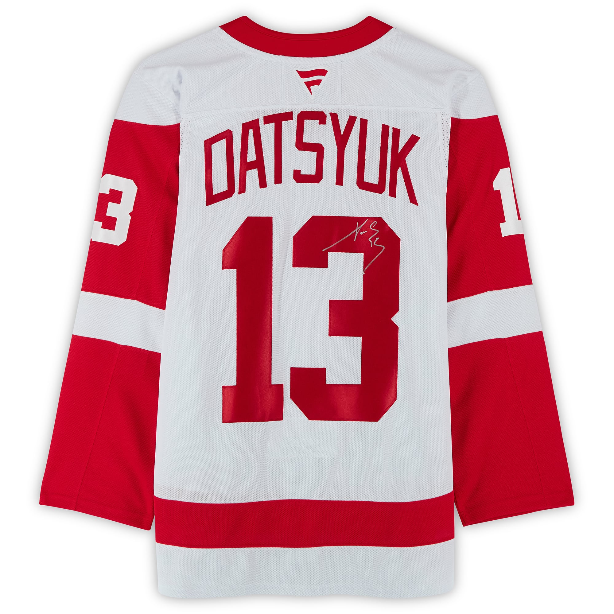 Pavel Datsyuk Detroit Red Wings Autographed White Fanatics Premium Jersey