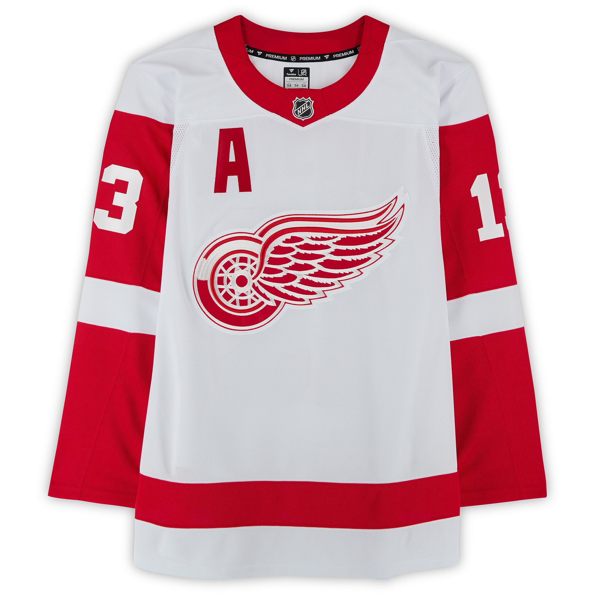 Pavel Datsyuk Detroit Red Wings Autographed White Fanatics Premium Jersey