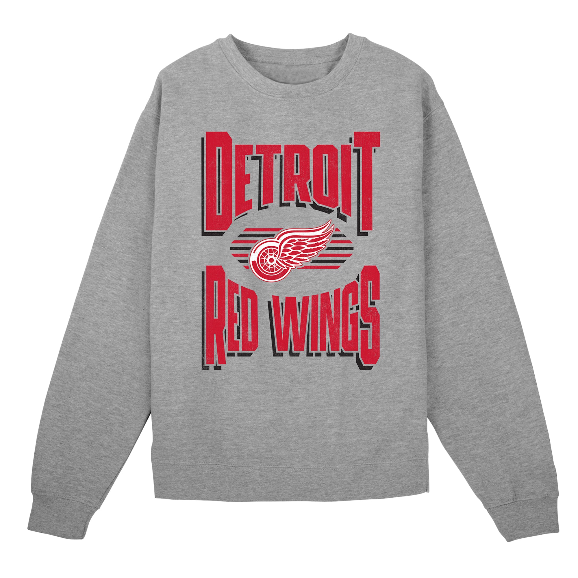 Sweat-shirt gris Jet Stream des Red Wings de Détroit pour enfants d'âge préscolaire Outerstuff