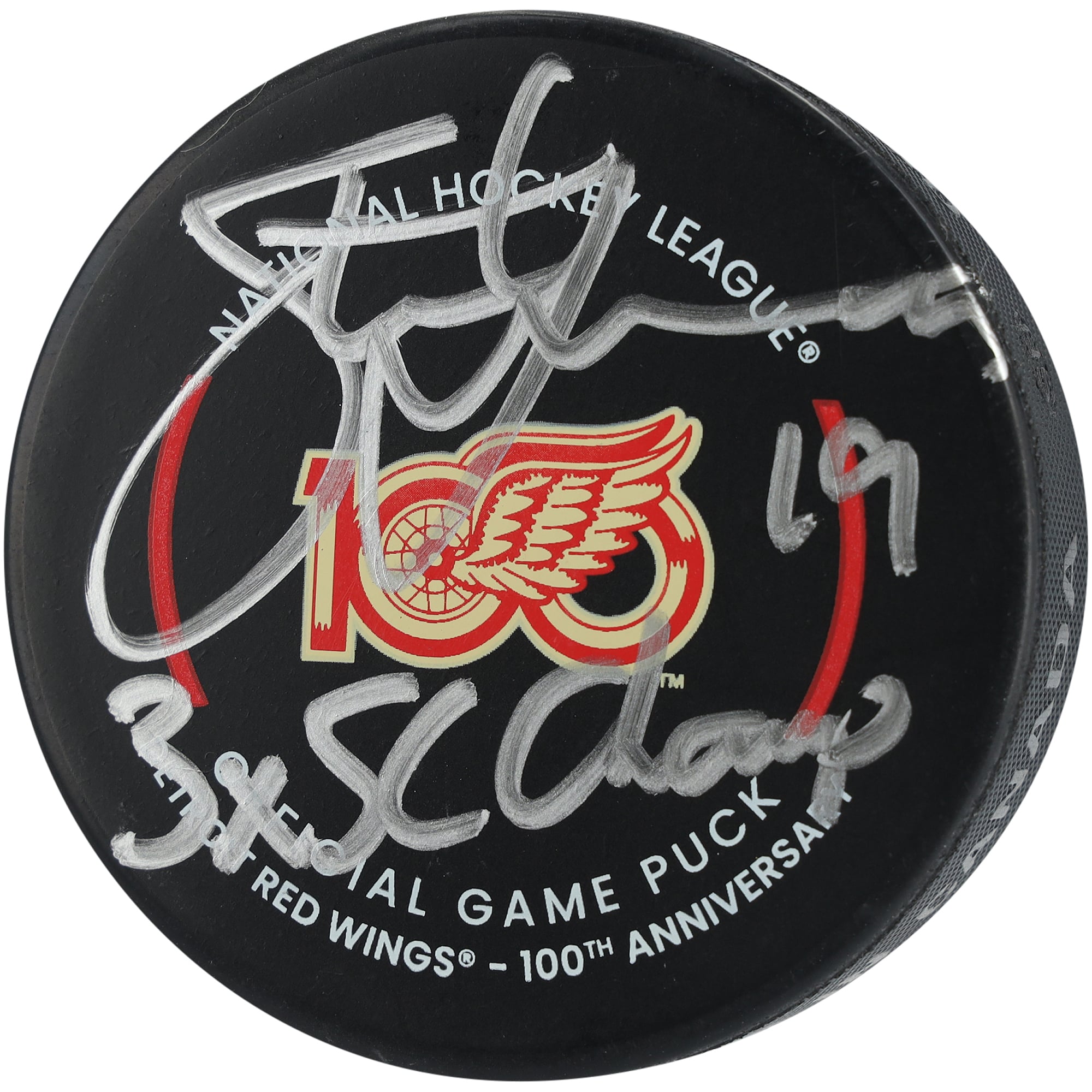 Steve Yzerman Detroit Red Wings Autographed Fanatics Authentic 100th ...