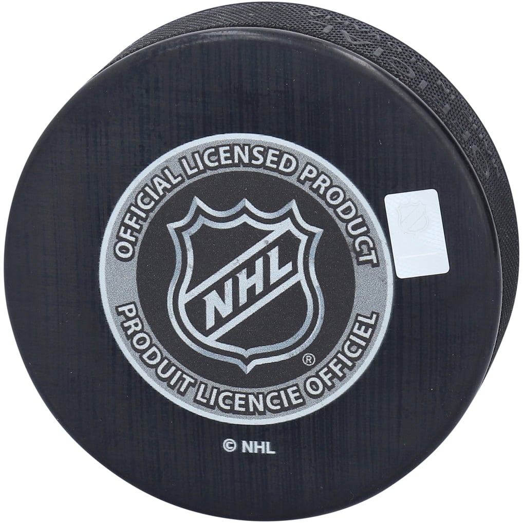 Autographed Detroit Red Wings Steve Yzerman Fanatics Authentic 2002 Stanley Cup Champions Logo Hockey Puck