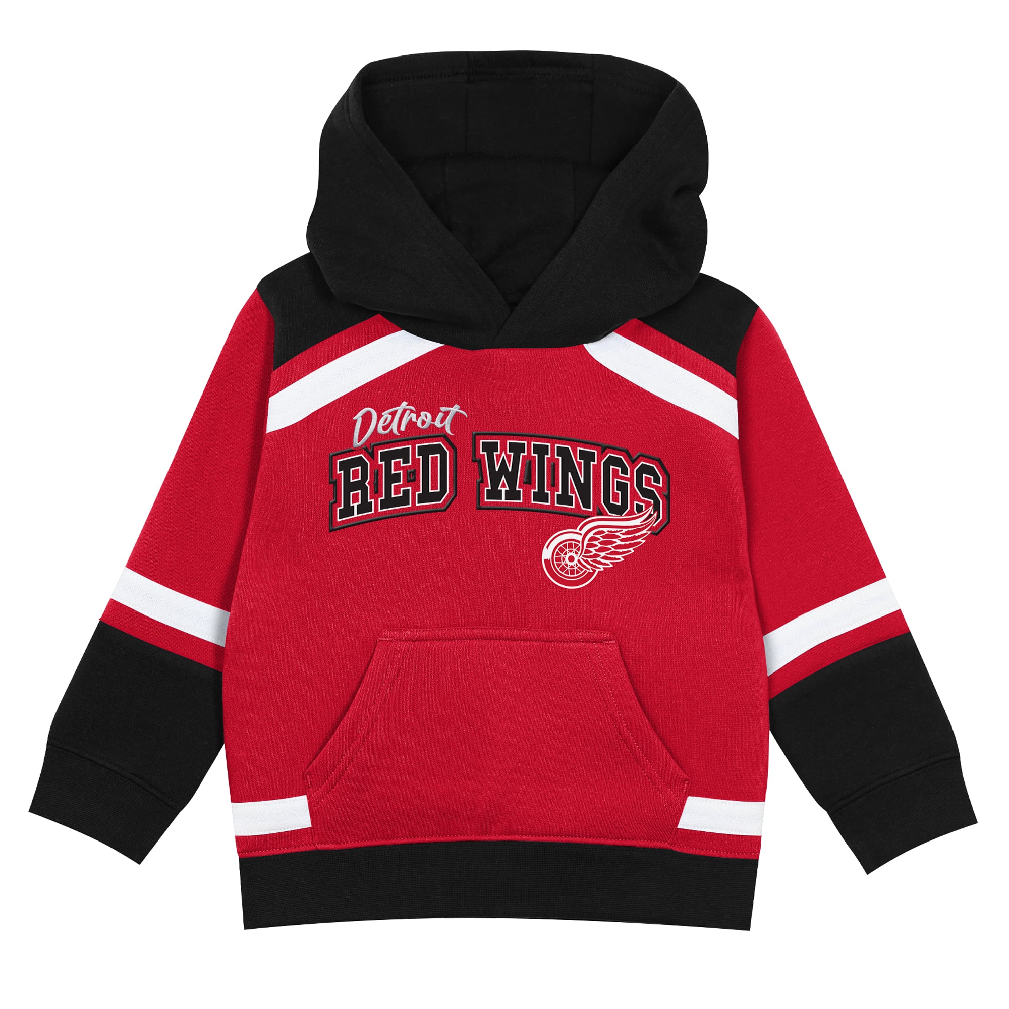 Ensemble sweat à capuche et pantalon Ice Explorer rouge noir Detroit Red Wings pour tout-petits de Outerstuff