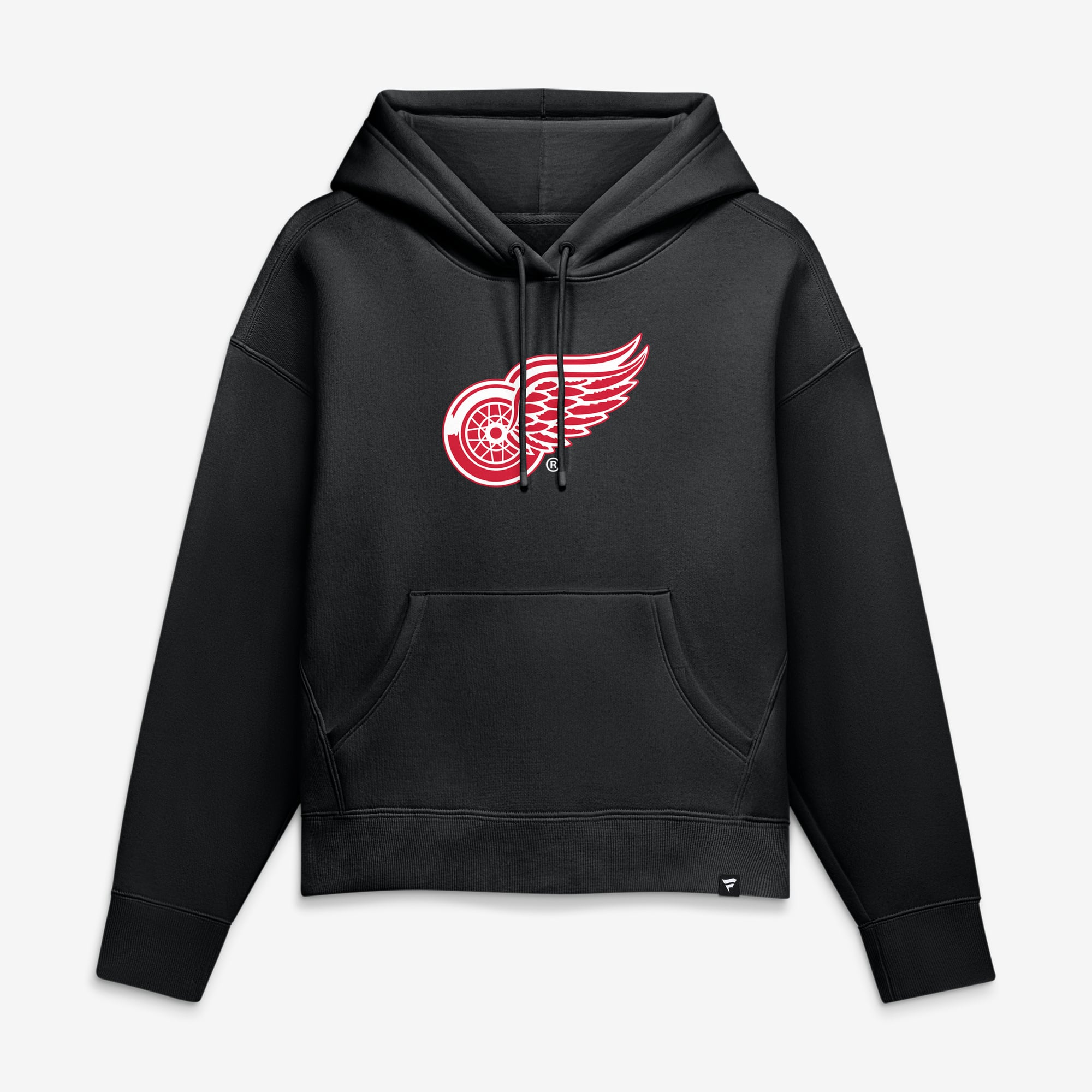 Women's Fanatics Black Detroit Red Wings Hoodie