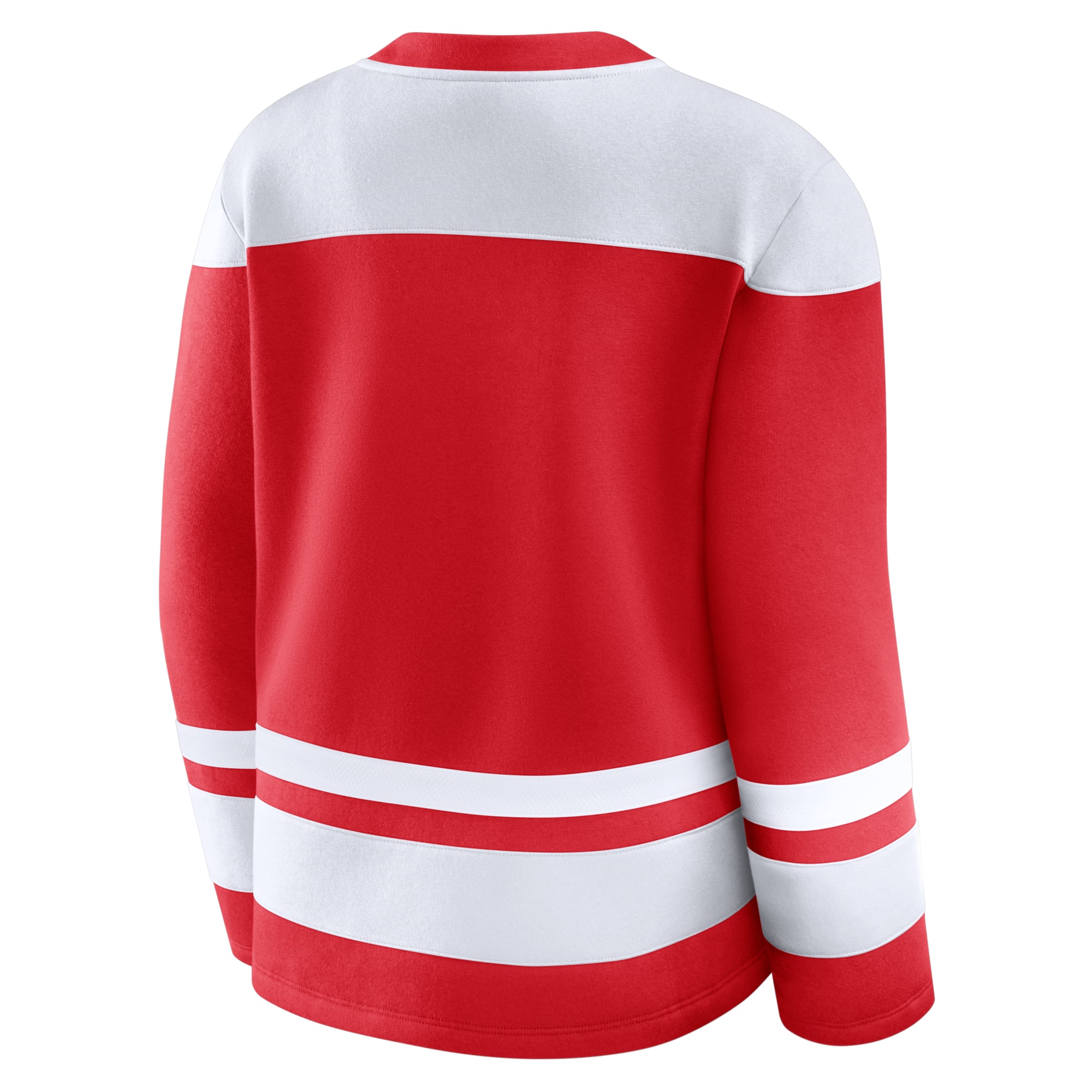 Sweat-shirt à lacets manches longues Icing Red Detroit Wings pour femmes Fanatics