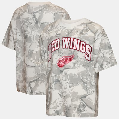 Youth Detroit Red Wings Outerstuff Camo Hockey Edge T-Shirt
