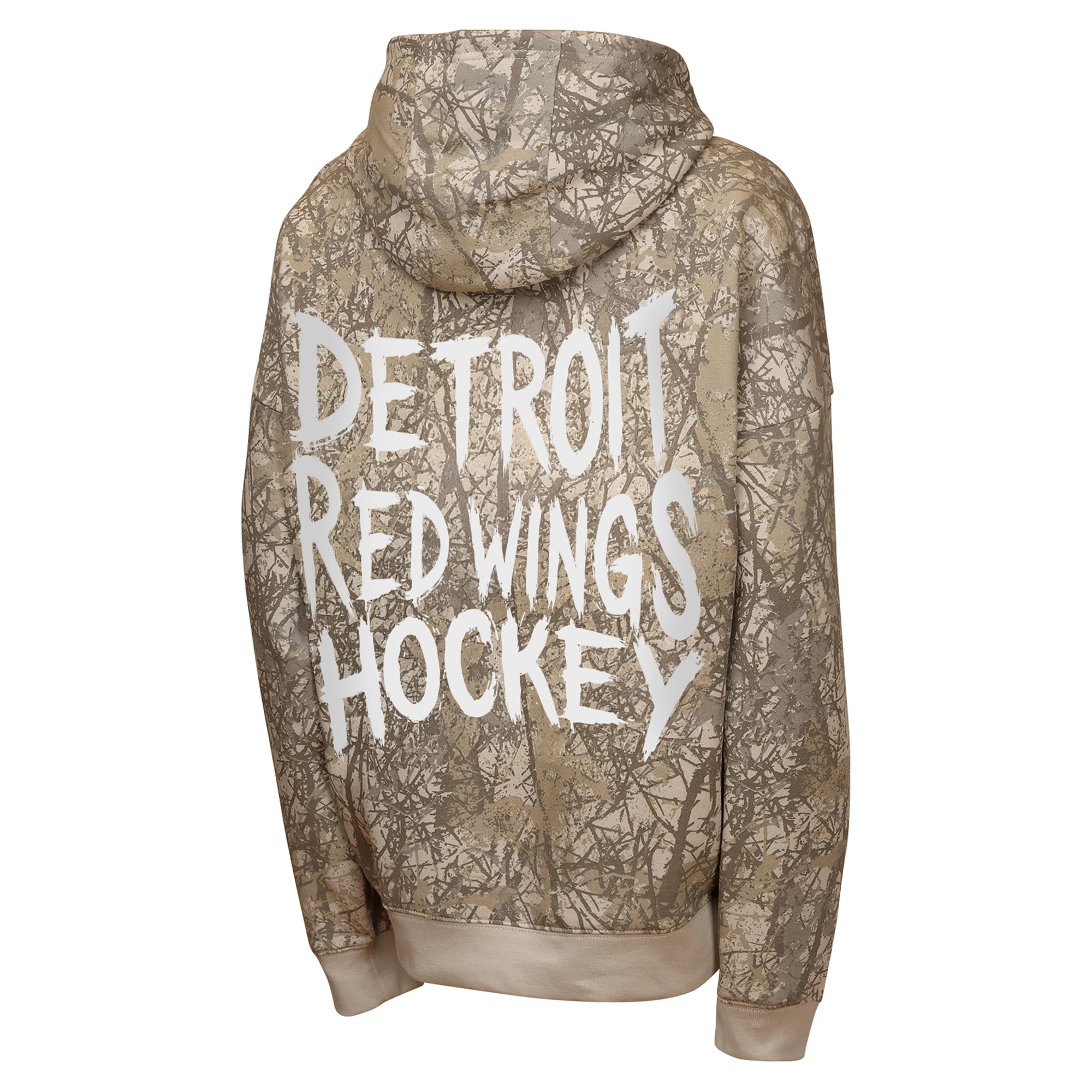 Sweat à capuche oversize Youth Outerstuff Natural Detroit Red Wings Fast & Furious