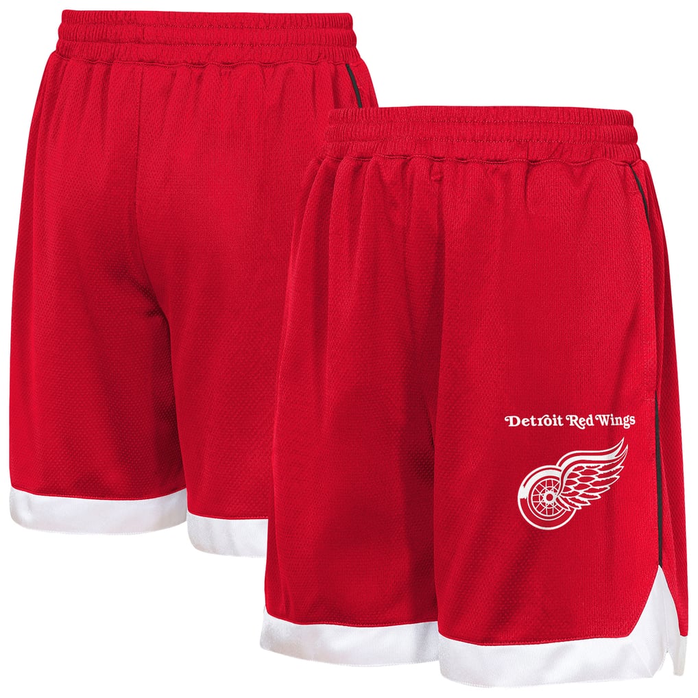 Short rouge All Star Outerstuff pour jeunes des Red Wings de Détroit