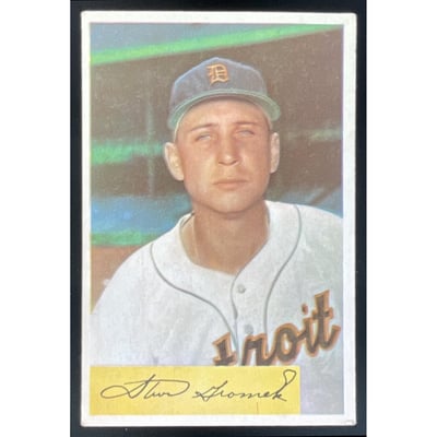 1954 Bowman #199 Steve Gromek