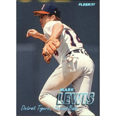 1997 Fleer Tiffany #100 Mark Lewis