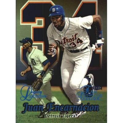 1999 Flair Showcase Legacy Collection Row 2 #47 Juan Encarnacion