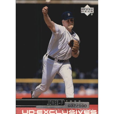 2000 Upper Deck Exclusives Silver #116 Todd Jones