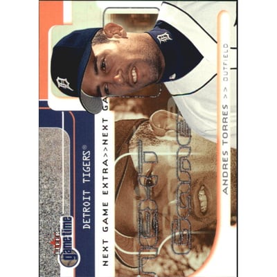2001 Fleer Game Time Next Game Extra #118 Andres Torres