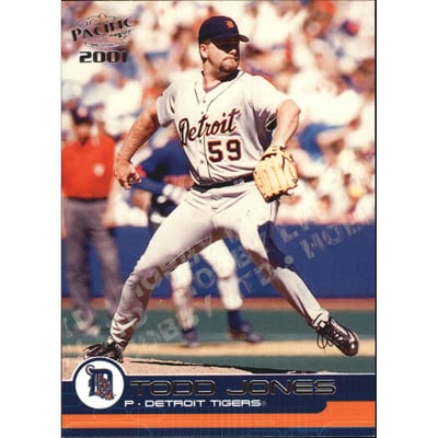 2001 Pacific Hobby LTD #158 Todd Jones