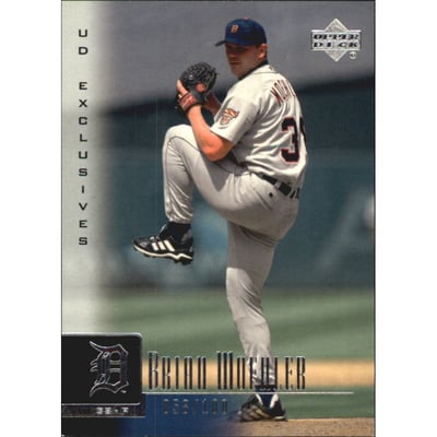 2001 Upper Deck Exclusives Silver #121 Brian Moehler