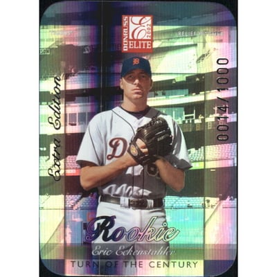 2002 Donruss Elite Turn of the Century #248 Eric Eckenstahler/100*