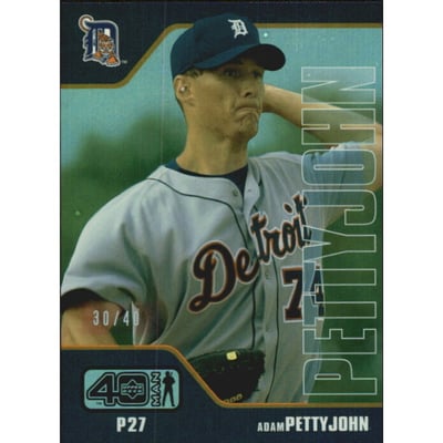 2002 Upper Deck 40-Man Electric Rainbow #357 Adam Pettyjohn