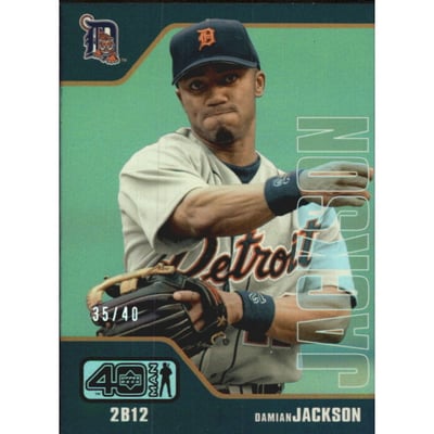 2002 Upper Deck 40-Man Electric Rainbow #360 Damian Jackson