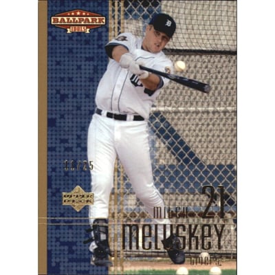 2002 Upper Deck Ballpark Idols Gold #70 Mitch Meluskey