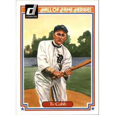2003 Diamond Kings HOF Heroes Reprints #9 Ty Cobb