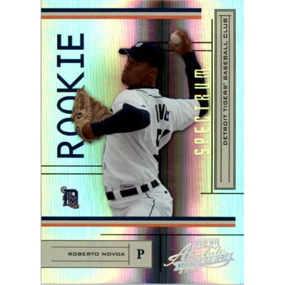 2004 Absolute Memorabilia Signature Spectrum Silver #229 Roberto Novoa/225