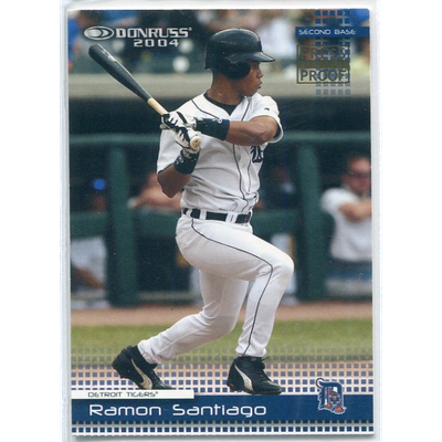 2004 Donruss Press Proofs Gold #124 Ramon Santiago