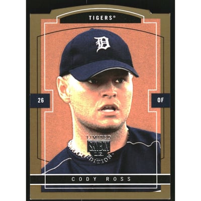 2004 SkyBox LE Gold Proof #128 Cody Ross PR