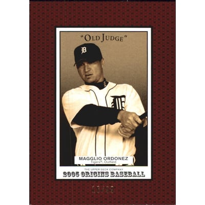 2005 Origins Old Judge Red #42 Magglio Ordonez