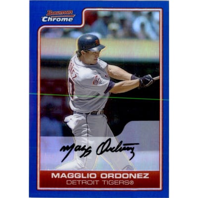 2006 Bowman Chrome Blue Refractors #143 Magglio Ordonez