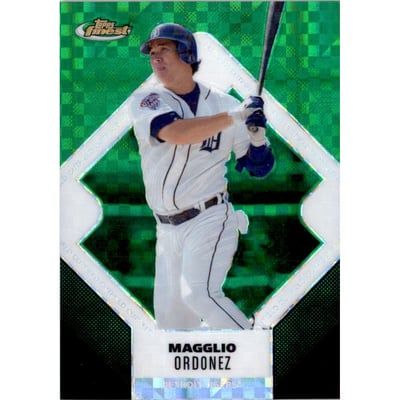 2006 Finest X-Fractors Green #23 Magglio Ordonez