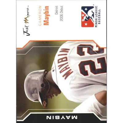 2006 Just Autographs Black #40 Cameron Maybin