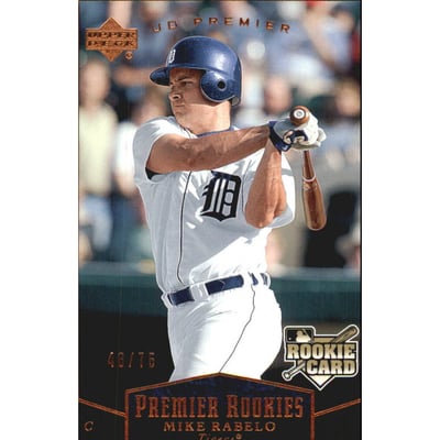 2007 Upper Deck Premier Bronze #210 Mike Rabelo