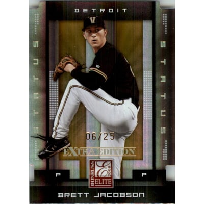 2008 Donruss Elite Extra Edition Status Gold #14 Brett Jacobson
