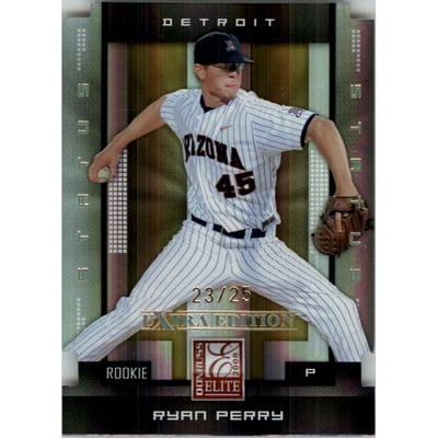 2008 Donruss Elite Extra Edition Status Gold #159 Ryan Perry