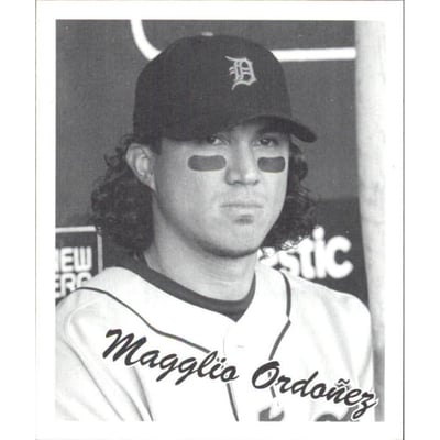 2008 Upper Deck Goudey Mini Blue Backs #265 Magglio Ordonez 36 BW