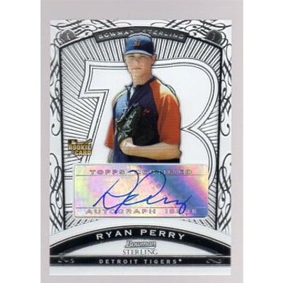 2009 Bowman Sterling #RP Ryan Perry AU RC