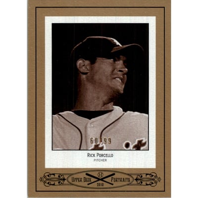 2010 Upper Deck Portraits Gold #SE30 Rick Porcello