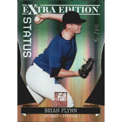 2011 Donruss Elite Extra Edition Prospects Status Emerald #83 Brian Flynn