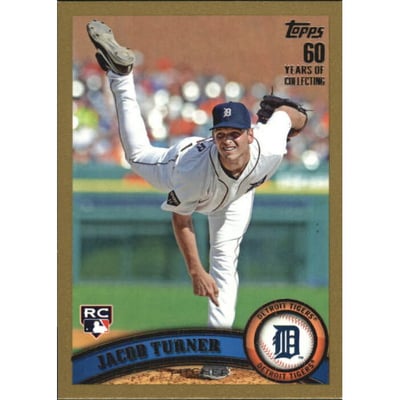 2011 Topps Update Gold #US174 Jacob Turner