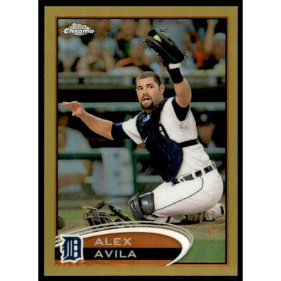 2012 Topps Chrome Gold Refractors #131 Alex Avila