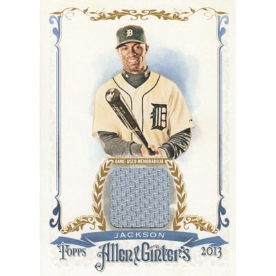 2013 Topps Allen and Ginter Relics #AJ Austin Jackson