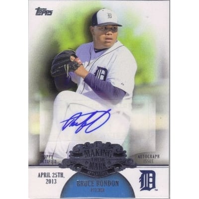 2013 Topps Making Their Mark Autographs #BR Bruce Rondon