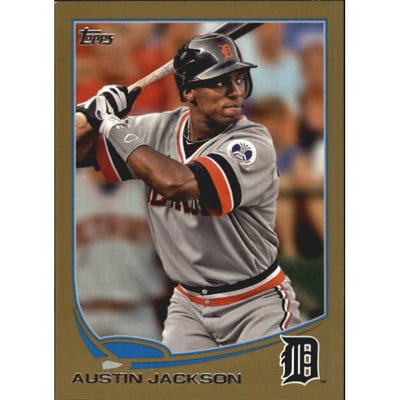 2013 Topps Mini Gold #642 Austin Jackson