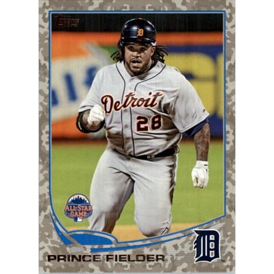 2013 Topps Update Camo #US205 Prince Fielder