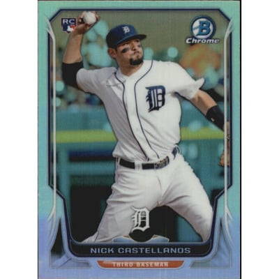 2014 Bowman Chrome Mini Factory Set Refractors #326 Nick Castellanos