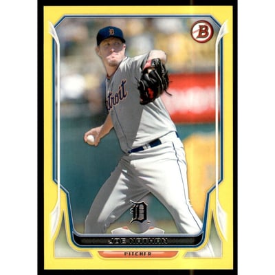2014 Bowman Yellow #8 Joe Nathan