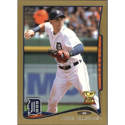 2014 Topps Mini Gold #653 Jose Iglesias